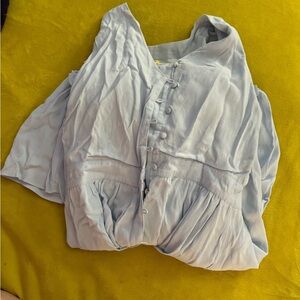 EUC Small long sleeve maxi dress